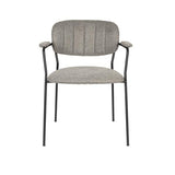 Armchair Jolien Black/Grey Fr