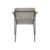 Armchair Jolien Black/Grey Fr