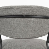 Armchair Jolien Black/Grey Fr