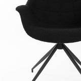 Armchair Doulton Swivel Black