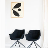 Armchair Doulton Swivel Black