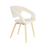 Armchair Flexback Boucle Beige