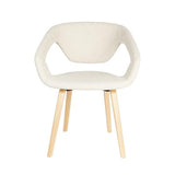 Armchair Flexback Boucle Beige