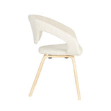 Armchair Flexback Boucle Beige