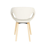 Armchair Flexback Boucle Beige