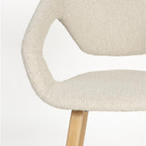 Armchair Flexback Boucle Beige