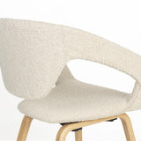 Armchair Flexback Boucle Beige
