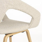 Armchair Flexback Boucle Beige