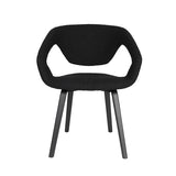 Armchair Flexback Boucle Black