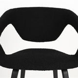 Armchair Flexback Boucle Black