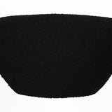 Armchair Flexback Boucle Black