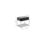 Stool Milou Rectangular