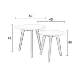 Side Table Bodine Set Of 2