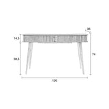 Console Table Barbier Natural