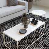 Coffee Table Glazed White