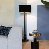 Side Table Glam Black