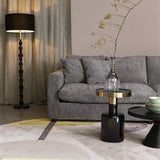 Side Table Glam Black