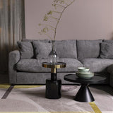 Side Table Glam Black