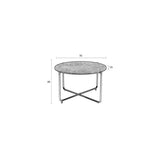 Coffee Table Timpa Marble White