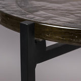 Side Table Vidrio Black