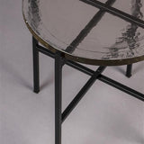 Side Table Vidrio Black