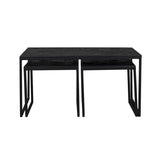 Coffee Table Parker Set Of 3 Black