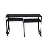 Coffee Table Parker Set Of 3 Black