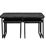 Coffee Table Winston Set Of 3 Black