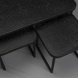 Coffee Table Winston Set Of 3 Black
