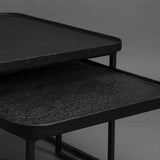 Coffee Table Winston Set Of 2 Black