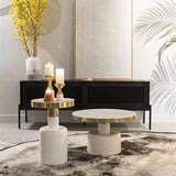 Coffee Table Glam White