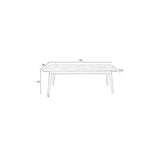 Coffee Table Fabio 120x60 Black