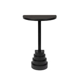 Wall Side Table Lina Black