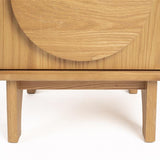Side Table / Bedstand Groove Natural Oak