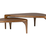 Coffee Table Isla Set of 2 Walnut
