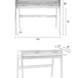 Desk Table Barbier Black