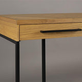 Console Table Class Oak