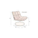 Lounge Chair Bar Light Grey