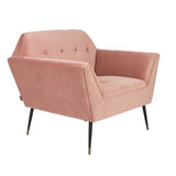 Lounge Chair Kate Pink Clay