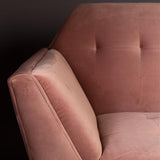 Lounge Chair Kate Pink Clay