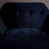Lounge Chair Kate Deep Blue