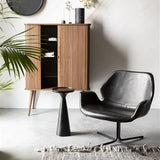 Lounge Chair Nikki All Black