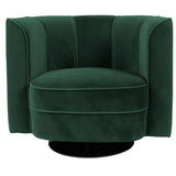 Lounge Chair Flower Green