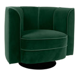 Lounge Chair Flower Green