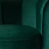 Lounge Chair Flower Green