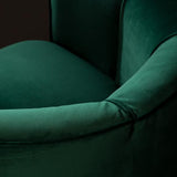 Lounge Chair Flower Green