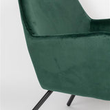 Lounge Chair Bon Velvet Green
