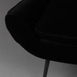 Lounge Chair Glodis Nero