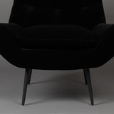 Lounge Chair Glodis Nero