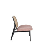 Lounge Chair Spike Natural/Pink